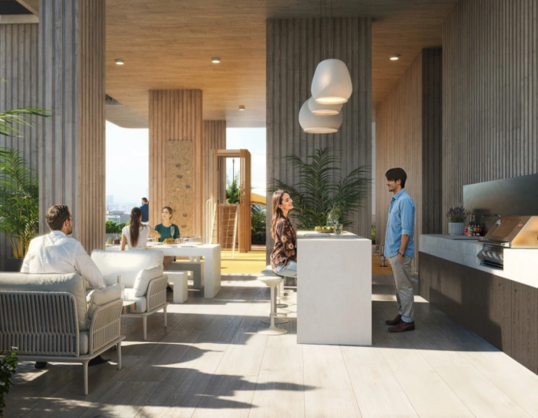 Atemberaubende Zwei-Zimmer-Wohnung mit modernem Design