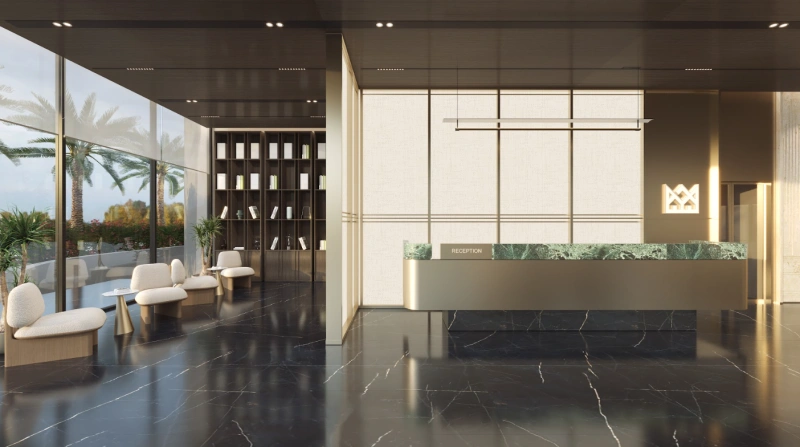 Moderne 1-Zimmer Wohnung mit privatem Pool