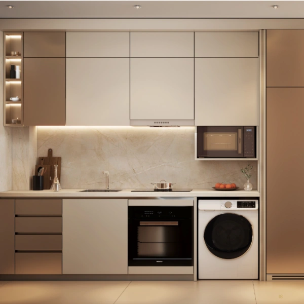 Moderne 1-Zimmer Wohnung mit privatem Pool