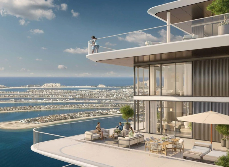 Luxuriöses Wohnen direkt am Strand: Elegantes 1-Schlafzimmer-Apartment