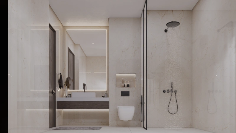 Stilvolle Zwei-Zimmer-Wohnung mit modernem Design