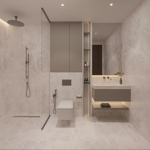 Modernes Townhouse mit Sunken Garden und Einbauküche