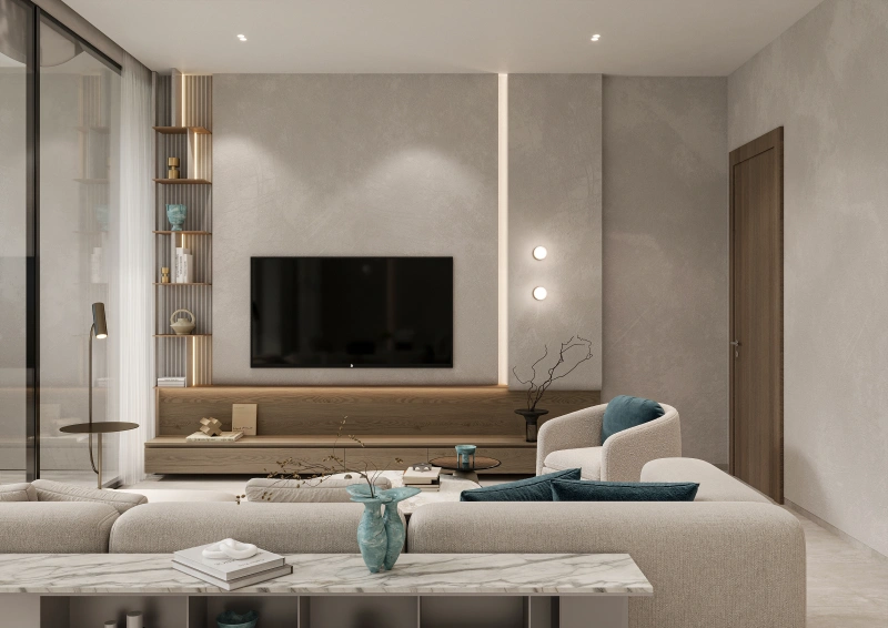 Modernes Townhouse mit Sunken Garden und Einbauküche