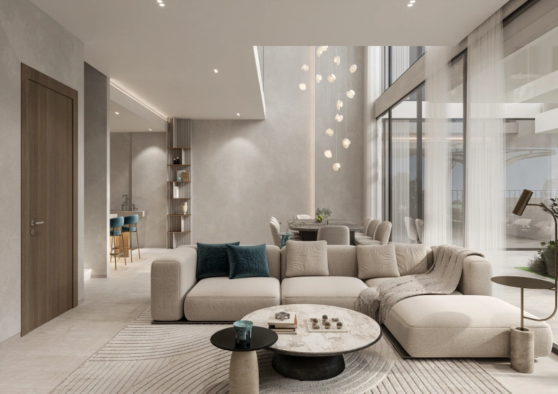 Modernes Townhouse mit Sunken Garden und Einbauküche