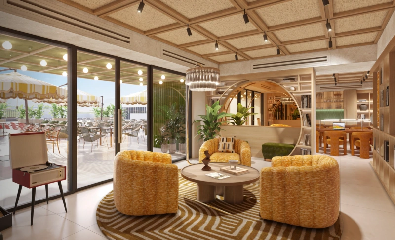 Gemütliche 1-Zimmer-Wohnung in der Nähe des Golfclubs mit atemberaubendem Ausblick!