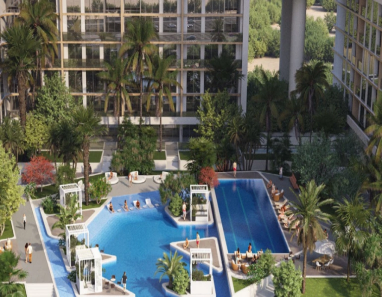 Luxuriöses Apartment mit vier Schlafzimmern und modernem Design