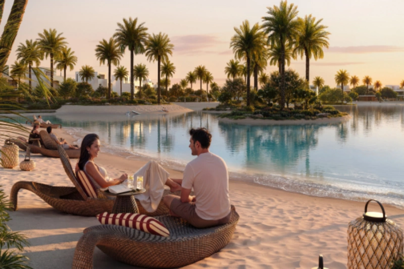 Luxuriöse Villa mit fünf Schlafzimmern und Dienstmädchenzimmer, mit modernem Design