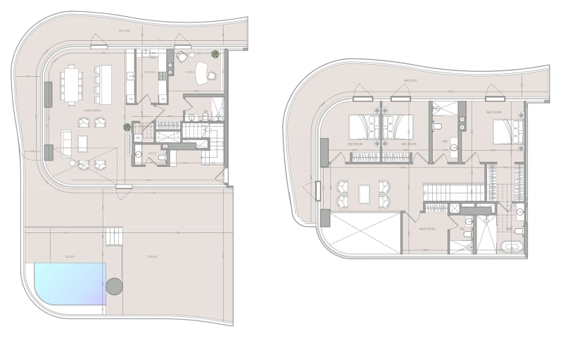 3-Bedroom Apartment in "A1LA RESIDENCE"