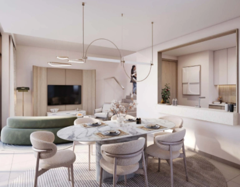 ¡Impresionante casa adosada de tres dormitorios con un diseño moderno en abundancia y características brillantes!