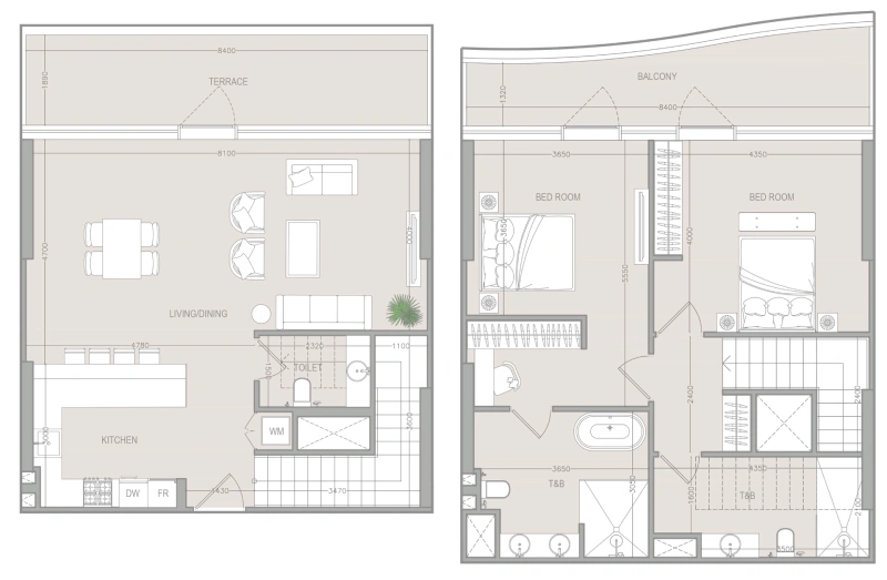 2-Bedroom Apartment in "A1LA RESIDENCE"