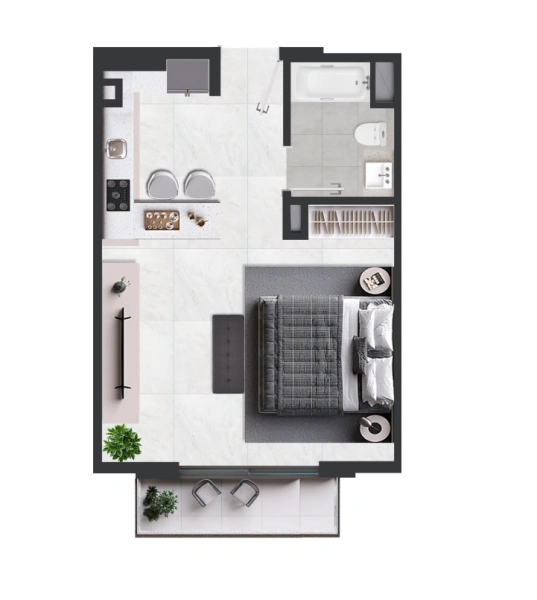 Gemütliche Studio-Wohnung in einer unglaublichen Gemeinschaft!