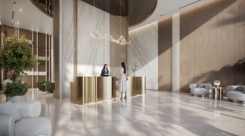 Luxuriöses Leben am Strand - 2 Schlafzimmer + Dienstmädchenzimmer Rückzug