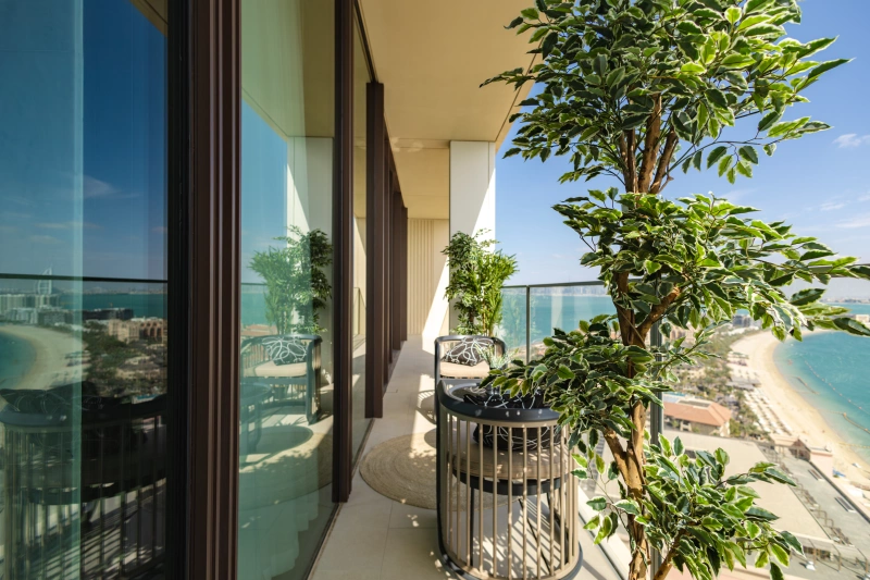 Bezaubernde 3-Zimmer Wohnung mit atemberaubendem Meerblick und voll möbliert!