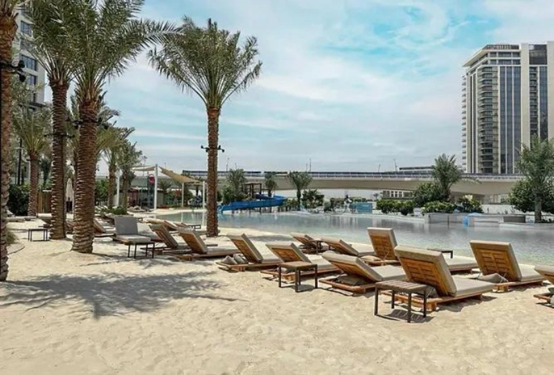 Stilvolles Apartment mit einem Schlafzimmer, modernem Design und atemberaubender Aussicht