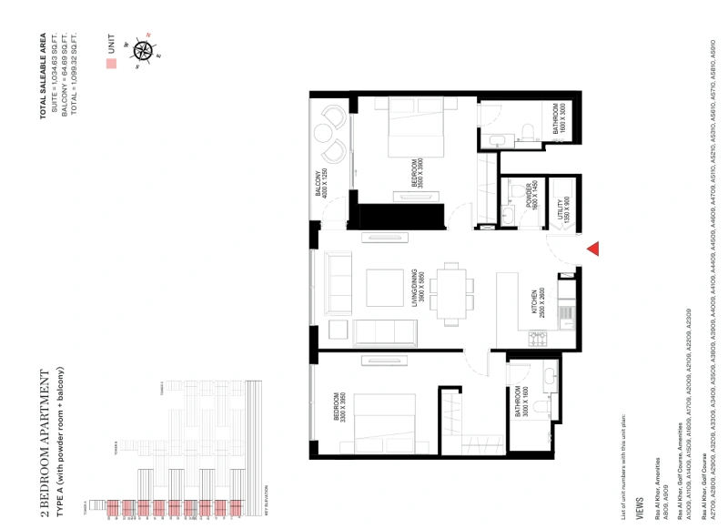 Stilvolles und luxuriöses 2-Zimmer-Apartment mit atemberaubendem Ambiente