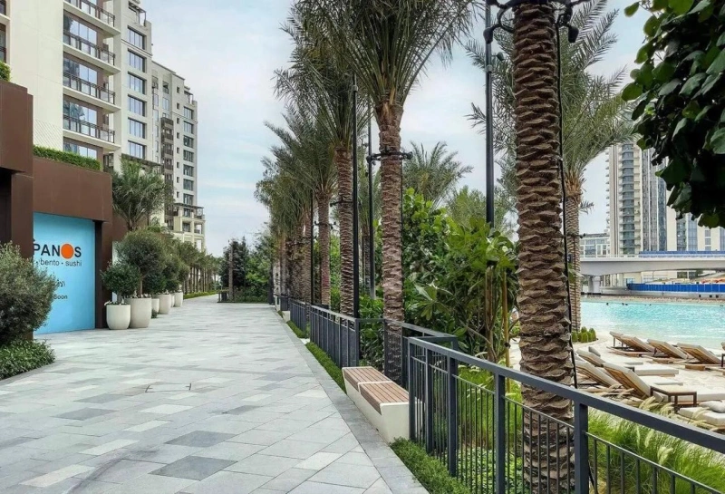 Stilvolles Ein-Zimmer-Apartment mit modernem Design