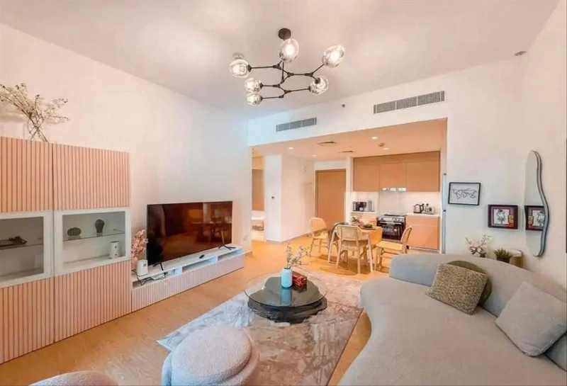 Stilvolles Ein-Zimmer-Apartment mit modernem Design