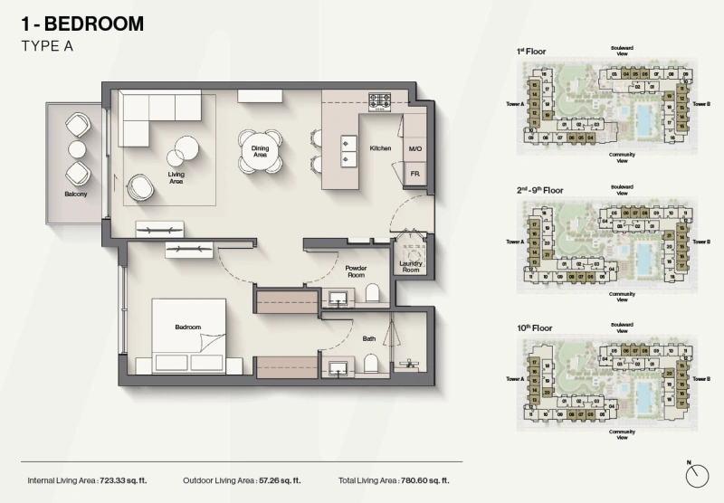 Luxuriöse 1-Zimmer-Wohnung mit architektonischer Brillanz in bester Lage!