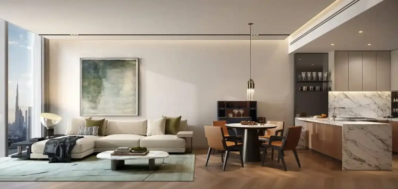 Luxuriöses 2-Zimmer-Apartment mit Dienstbotenviertel und eigenem Bad. Riesiges Layout!