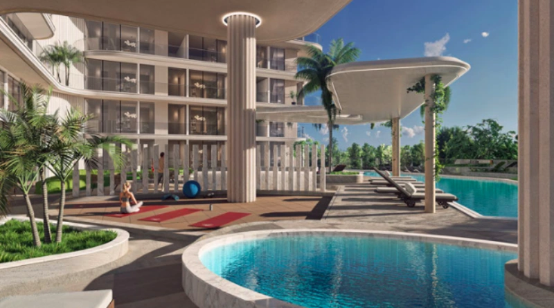 Moderno apartamento de 2 habitaciones en el complejo residencial Dubai Land: a sólo 20 minutos del centro de la ciudad. ¡Disfrute de muchas comodidades!