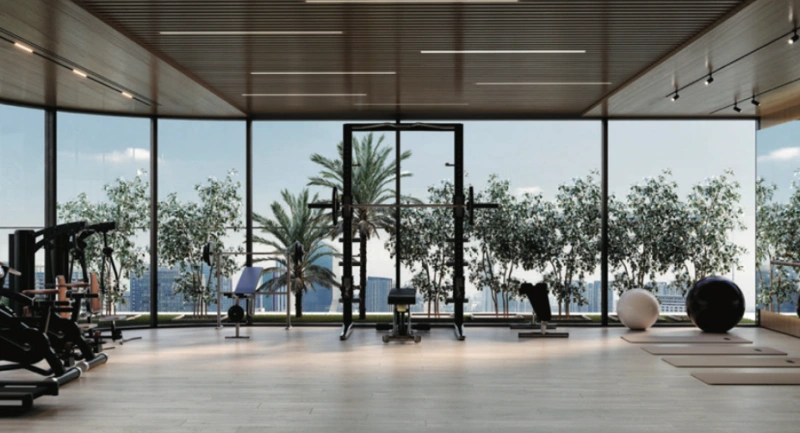 Moderno apartamento de 2 habitaciones en el complejo residencial Dubai Land: a sólo 20 minutos del centro de la ciudad. ¡Disfrute de muchas comodidades!