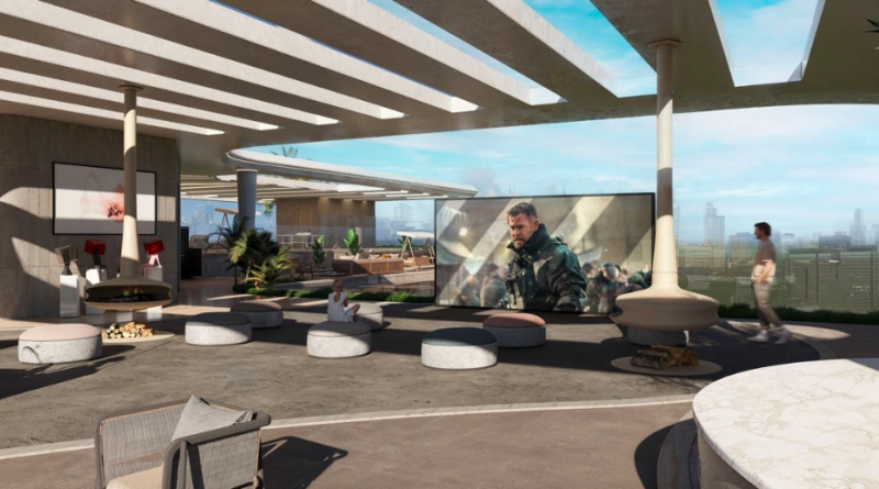 Moderno apartamento de 2 habitaciones en el complejo residencial Dubai Land: a sólo 20 minutos del centro de la ciudad. ¡Disfrute de muchas comodidades!