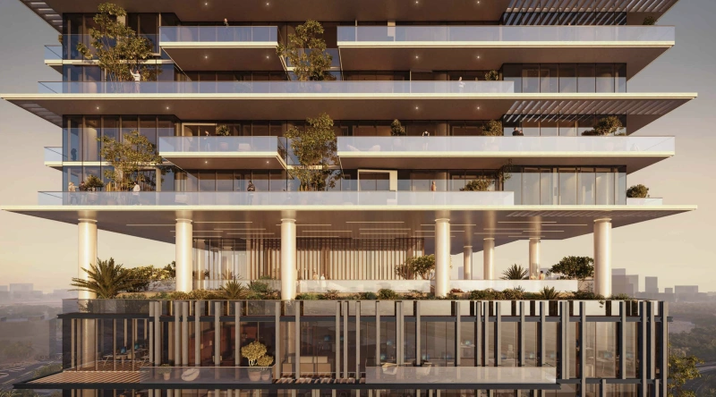 Erleben Sie exklusiven Rooftop Luxus im Dubai Land Residence Complex mit Lifestyle-Annehmlichkeiten