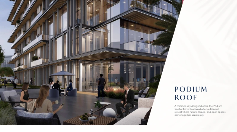 Erleben Sie exklusiven Rooftop Luxus im Dubai Land Residence Complex mit Lifestyle-Annehmlichkeiten