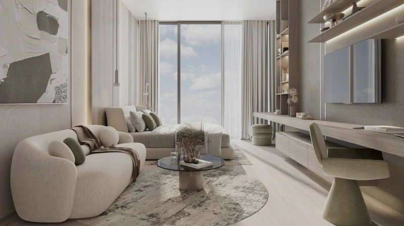 Erleben Sie exklusiven Rooftop Luxus im Dubai Land Residence Complex mit Lifestyle-Annehmlichkeiten