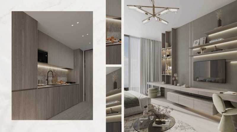 Erleben Sie exklusiven Rooftop Luxus im Dubai Land Residence Complex mit Lifestyle-Annehmlichkeiten