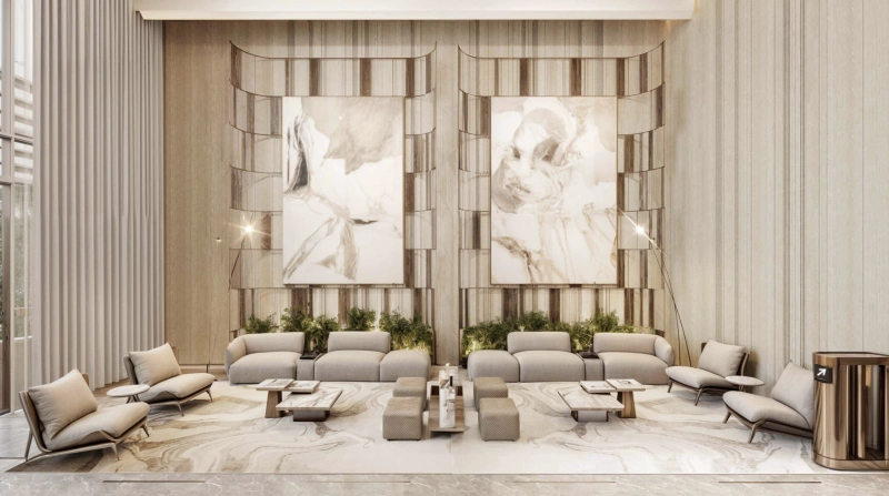 Erleben Sie exklusiven Rooftop Luxus im Dubai Land Residence Complex mit Lifestyle-Annehmlichkeiten