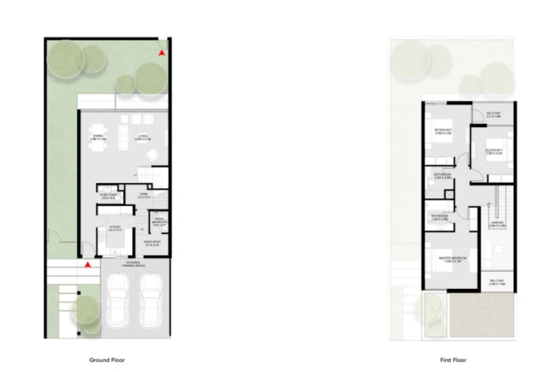 Three bedroom townhouse