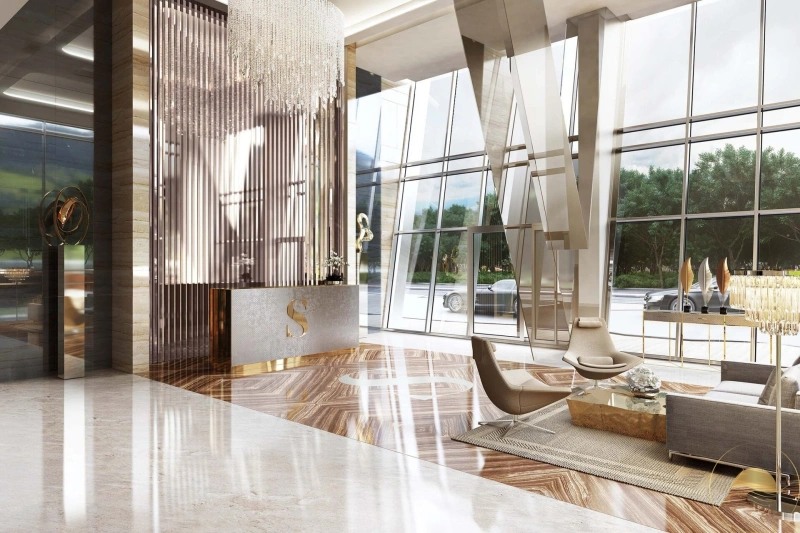 Last luxury 2-bedroom apartment in Sterling Tower with Burj Khalifa view | in the heart of Dubai