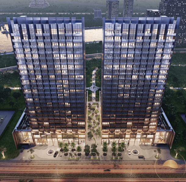 Last luxury 2-bedroom apartment in Sterling Tower with Burj Khalifa view | in the heart of Dubai