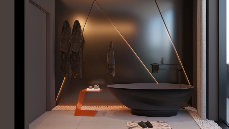 Luxuriöses Apartment mit 4 Schlafzimmern: Einzigartiges Design, intelligente Wohnkonzepte