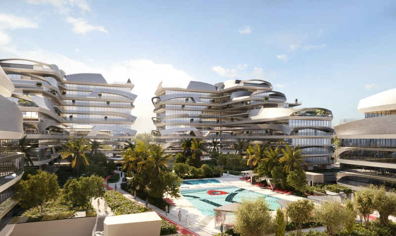 Luxuriöses Apartment mit 4 Schlafzimmern: Einzigartiges Design, intelligente Wohnkonzepte