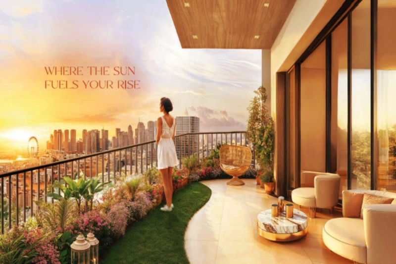 Stilvolle Zweizimmerwohnung mit Arbeitszimmer in modernem Design