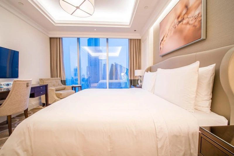 Luxury Hotelapartment mit 2 Schlafzimmern und Downtown-Blick