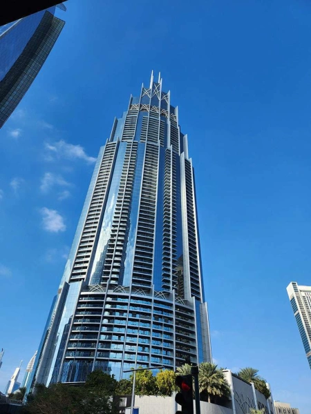 Luxury Hotelapartment mit 2 Schlafzimmern und Downtown-Blick