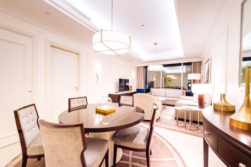 Luxury Hotelapartment mit 2 Schlafzimmern und Downtown-Blick