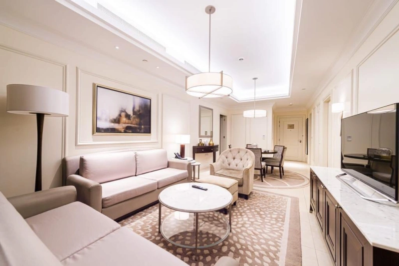 Luxury Hotelapartment mit 2 Schlafzimmern und Downtown-Blick