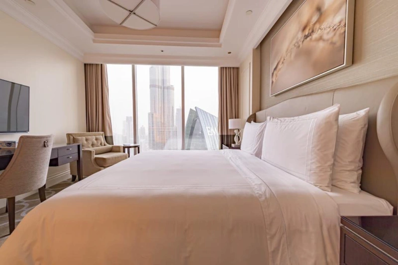 Luxury Hotelapartment mit 2 Schlafzimmern und Downtown-Blick