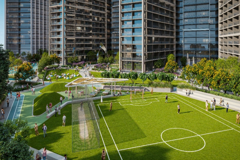 Schicke Einzimmerwohnung mit modernem Design und atemberaubendem Blick auf die Stadt!