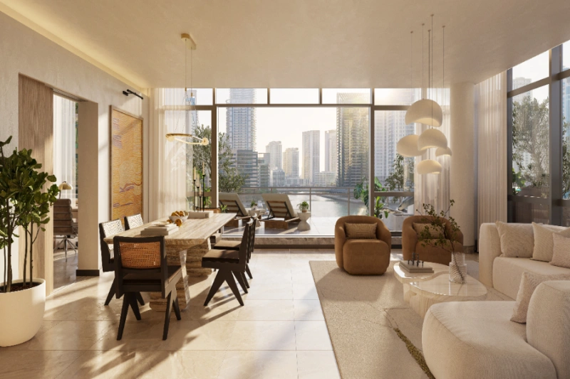 Duplex-Wohnung mit drei Schlafzimmern