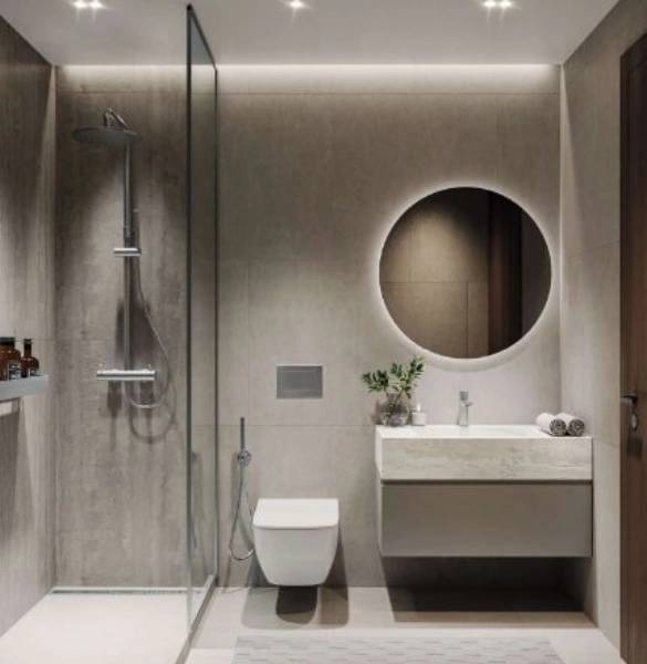 Charmante 1-Zimmer-Wohnung mit bodentiefen Fenstern & Regendusche in Bestlage!