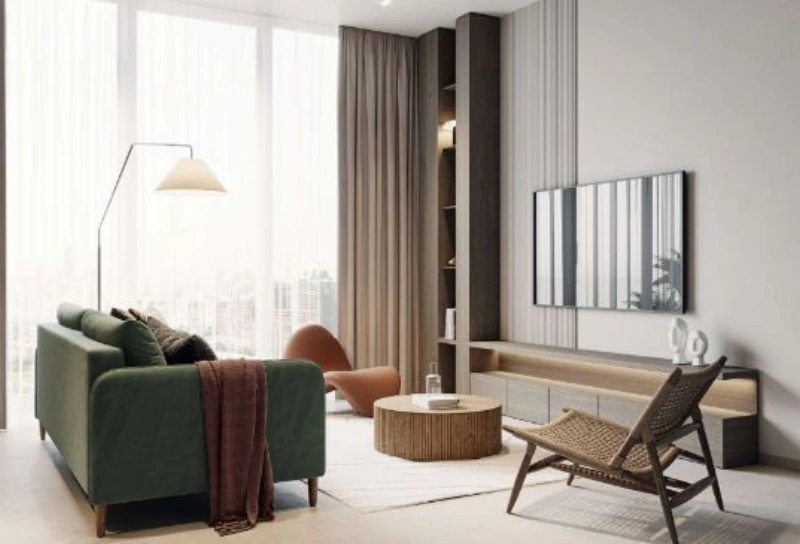 Charmante 1-Zimmer-Wohnung mit bodentiefen Fenstern & Regendusche in Bestlage!