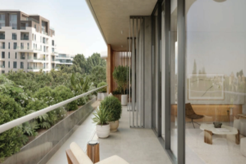 Stilvolle Zwei-Zimmer-Wohnung mit modernem Design