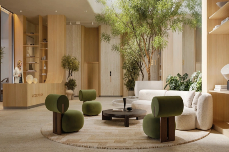 Stilvolle Zwei-Zimmer-Wohnung mit modernem Design