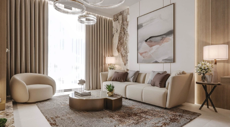 Stilvolle 1-Zimmer-Wohnung mit modernem Design