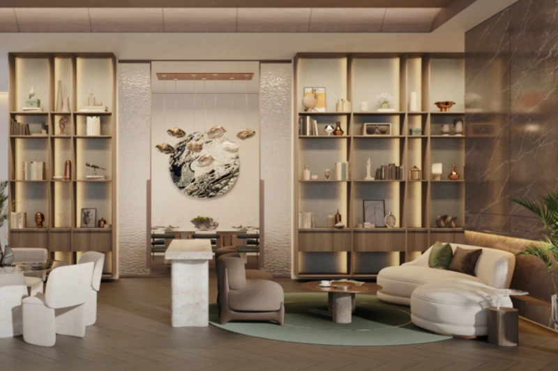 Zwei bwdroom Wohnung